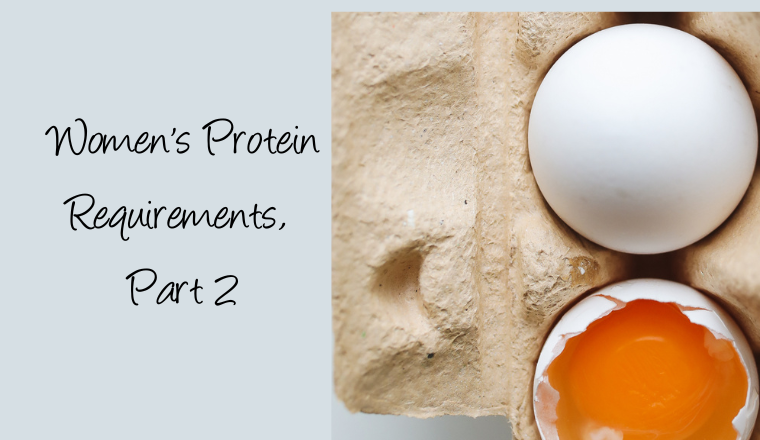women's protein requirements